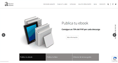 Desktop Screenshot of edicionesandante.com